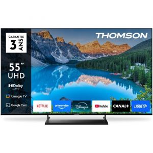 Thomson 55UG5X15 - TV LED 55 (139 cm) - 4K UHD 3840x2160 - Google TV - 3xHDMI 2.1 - WiFi