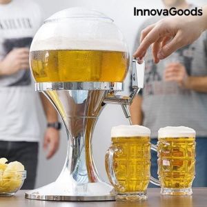 Distributeur de Boisson ou Girafe de Bière réfrigérant 35 L avec Bec verseur anti gouttes et réservoir à Glaçons