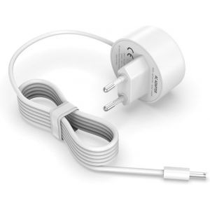 Chargeur 15W Pour Google Nest Hub 2 Gen/Nest Wifi/Home Hub/Home Hub Displays/Nest Mini 2Nd Génération Alimentation