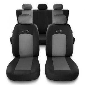 Housses de si&egrave;ge adapt&eacute;es pour Seat Ibiza I II III IV V (1984-2019) - housse siege voiture universelles - S-G2