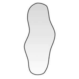 Miroir mural - MOTHINESSTO - YY16038 - Noir - 60x25 cm - Verre PVC