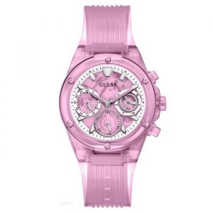 Montre - GUESS - GW0438L2 - Plastique - Rose - Quartz - Femme