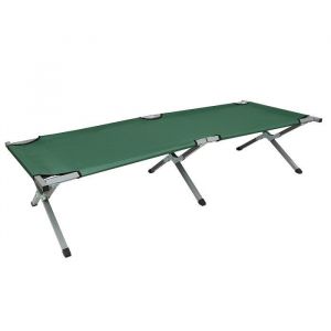 HSTURYZ Lit de Camp Pliable Lit Pliant de Camping 190*62*42cm Très Résistant Max Charge 150kg pour Pêche Extérieur Jardin