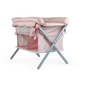 Table de cr&egrave;che pour poup&eacute;e - AMO TOYS - HAPPY FRIEND - Rose - Multicolore - Facile &agrave; assembler