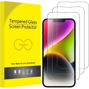 Verre Tremp&eacute; pour iPhone 14 Plus (67) [Pack 3] Film Vitre Protection Ecran  Little Boutik&reg;