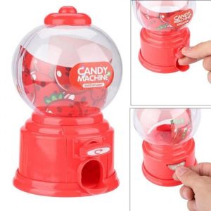Machine à bonbons en plastique Mini distributeur de boules de gomme en plastique pour machine à bonbons pour enfants ca HB047 CHAUD