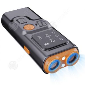 INN Anti aboiement chien ultrason LED écran 800mah 3 vitesses réglage usb anti-aboiement avec laser et lampe de poche et des