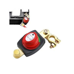 Coupe Circuit Batterie Réglable 180°Coupe Circuit Batterie Voiture Top Post Coupe-Batterie pour Voiture Bateau Camion Moto