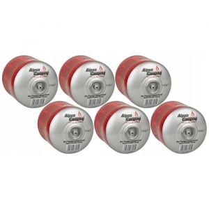 Set 6x 500g cartouche de gaz. Alpen Camping Certificat : Pi 0437 selon EN417 propane-butane plage de -10&deg;c &agrave; + 40&deg;c valve 7/16