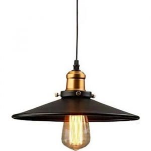 iDEGU Retro Design Lustre Suspension Luminaire Edison Grenier Style Moderne IKEA Lampe pour Eclairage Cuisine Restaurant