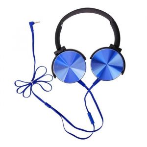 Casque Sony MDR XB450AP Extra Bass - Bleu - Réglable - Haute Qualité - 35 mm