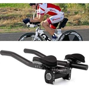 Prolongateur Barre Guidon TT Support Tuyau en Alliage Aluminium de Vélo Repos pour Triathlon Cyclisme
