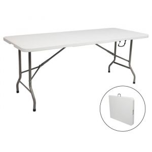 Table de réception-Table de Camping Pliante Portable Extérieur 183x76x74cm Charge 150kg