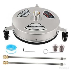 Nettoyeur de surface professionnel pour nettoyeur haute pression 15 pouces pour all&eacute;e de terrasses de patio