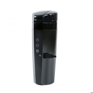 Bouilloire électrique INNOVTEC 400ml  12/24V  100°C  Acier inoxydable 304 bouilloire voiture bouilloire deau Apportez noir