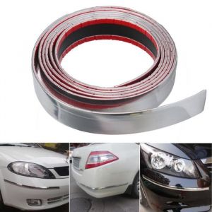 2.5mx30mm Bande Chrome Adhésif Ruban Autocollant Pour Voiture