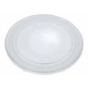 Plateau tournant en verre pour micro-ondes Moulinex - Diam&egrave;tre 29cm - Pi&egrave;ce dorigine constructeur