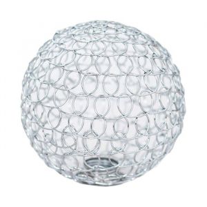 Abat-jour globe classique pour plafonnier lustre creux suspension en m&eacute;tal pour tablesallelampadaire lampe suspendue (10 cm)