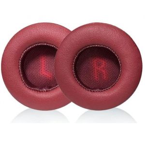 Coussinets de rechange pour casque JBL E35 E45BT E45 - Coussinets en Cuir prot&eacute;in&eacute; et Mousse disolation phonique(Rouge)