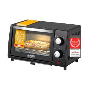 Mini four électrique 10L Four electrique 800W avec Minuteur 0-60 min Jusquà 230°C Mini four à pizza