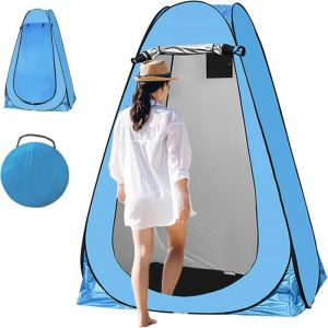 Tente de Douche Pop Up Portable Tente à Langer Anti-UV Cabine de Douche Camping pour Plage pêche randonnée Bain lextérieur