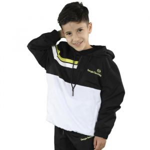 Veste de survêtement - Sergio Tacchini - Vummor - 100% Polyester - Noir - Garçon