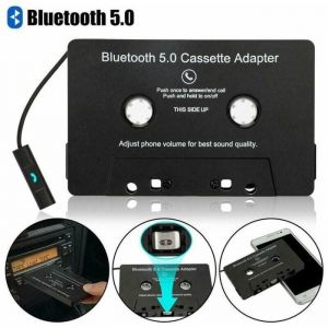 Bluetooth 5.0 Convertisseur de cassette lancienne Lecteur de cassette voiture MP3 Bluetooth Mainslibres Enregistrement YYV