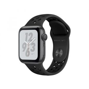 Apple  Apple Watch Series 4 Nike+ - Aluminium gris Sid&eacute;ral Case - Anthracite - Noir Band (2018) - Reconditionn&eacute; - Tr&egrave;s bon &eacute;tat