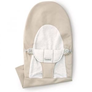 BabyBjörn Housse en tissu pour transat Balance Soft Jersey tissé Beige Gris