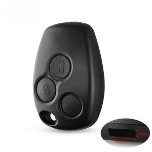 coque cle renault trafic Boitier Vierge Compatible Renault Plip Kangoo Clio Modus 3 Boutons