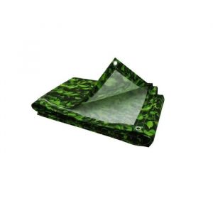Brise vue - TERRE JARDIN - feuillage vert - 1.5 x 5 mètres - oeillets