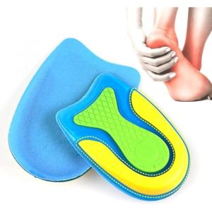 Talonnettes en Gel de Silicone Talonnette silicone gel orthopédique grandissante pour protéger vos aux talon et soulager(Taille S)