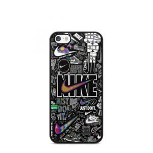 Coque de t&eacute;l&eacute;phone - Coque en Folie - Compatible Iphone 7 / 8 / SE 2020 / SE 2022 Design Nike Basket Ref 575