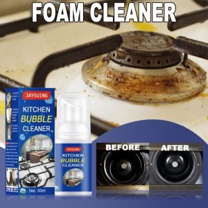 Nettoyant mousse huileuse lourde hotte cuisini&egrave;re &agrave; gaz d&eacute;sodorisant nettoyage m&eacute;nager d&eacute;graissant