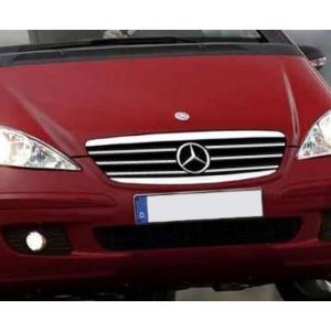 Baguette de calandre chromée Mercedes Classe A W169 04-08W169 Phase 2 08-12W176 12-18W177 18-19