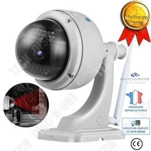 Caméra IP - TD® - Dôme motorisé extérieur - WIFI - HD 720P - Vision nocturne