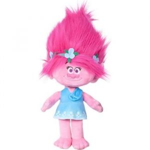 Peluche POPPY 40cm Trolls Dreamworks - Rose - Enfant - Mixte