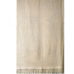 Rideau marseillais tiss&eacute; &Eacute;cru  (225 x 140 cm)