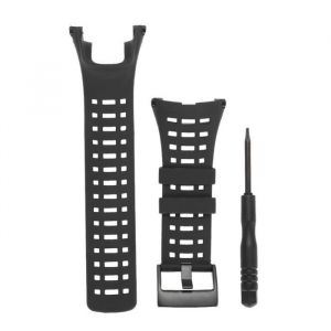 EBTOOLS Accessoire de montre Bracelet de montre bracelet en caoutchouc noir pour montre Suunto Ambit1/2/3