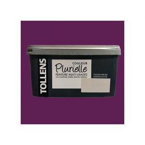 TOLLENS Peinture acrylique multi-usages Couleur Plurielle satin Palpitante 25 L