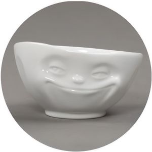 Bol - Tassen - Humeur du Matin - Porcelaine - Rond - Blanc