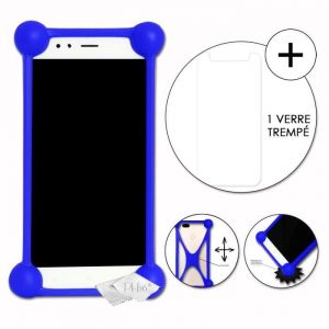 Coque Bumper - Doogee - S40 - Antichoc - Verre trempé - Ultra résistant