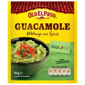 LOT DE 3 - OLD EL PASO - Mélange Pour Guacamole - Mélange dépices - sachet de 20 g