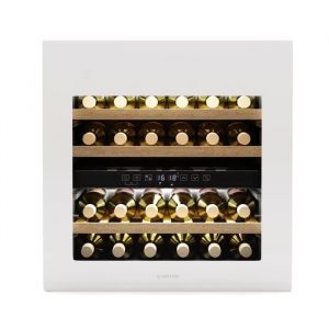 Cave &agrave; vin - KLARSTEIN - Rhone 36 Duo - 36 bouteilles - Commande LED - Porte Push-to-Open