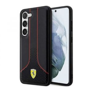 Coque - Ferrari - 296P - Samsung Galaxy S23 - Noir - Sous licence officielle