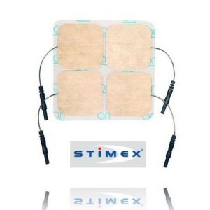 Electrodes ceinture abdo muscu stimex 5x5 cm