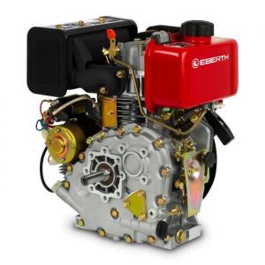 EBERTH 42 CV Moteur Diesel (E-Start 1905 mm Arbre Alarme manque dhuile Refroidissement à air Démarrage via câble Batterie)