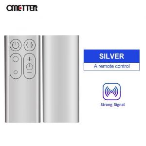 T&eacute;l&eacute;commande de RemplacementVentilateur &agrave; t&eacute;l&eacute;commande pour Dyson AM07nouveauAM06AM08AM11TP00TP01- Silver[E902]