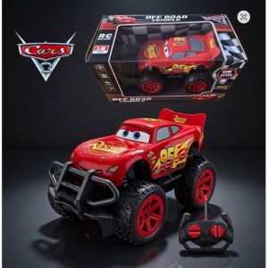 Voiture t&eacute;l&eacute;command&eacute;e Flash McQueen 4x4 &ndash; Cars &ndash; V&eacute;hicule RC tout-terrain avec t&eacute;l&eacute;commande &ndash; Jouet enfant