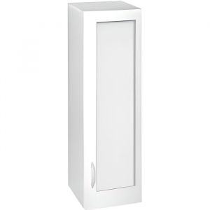 Meuble cuisine haut 40 cm 1 porte vitr&eacute;e OXANE